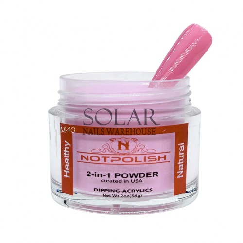 2024 Notpolish Dark Pink Acrylic Powder 20 oz